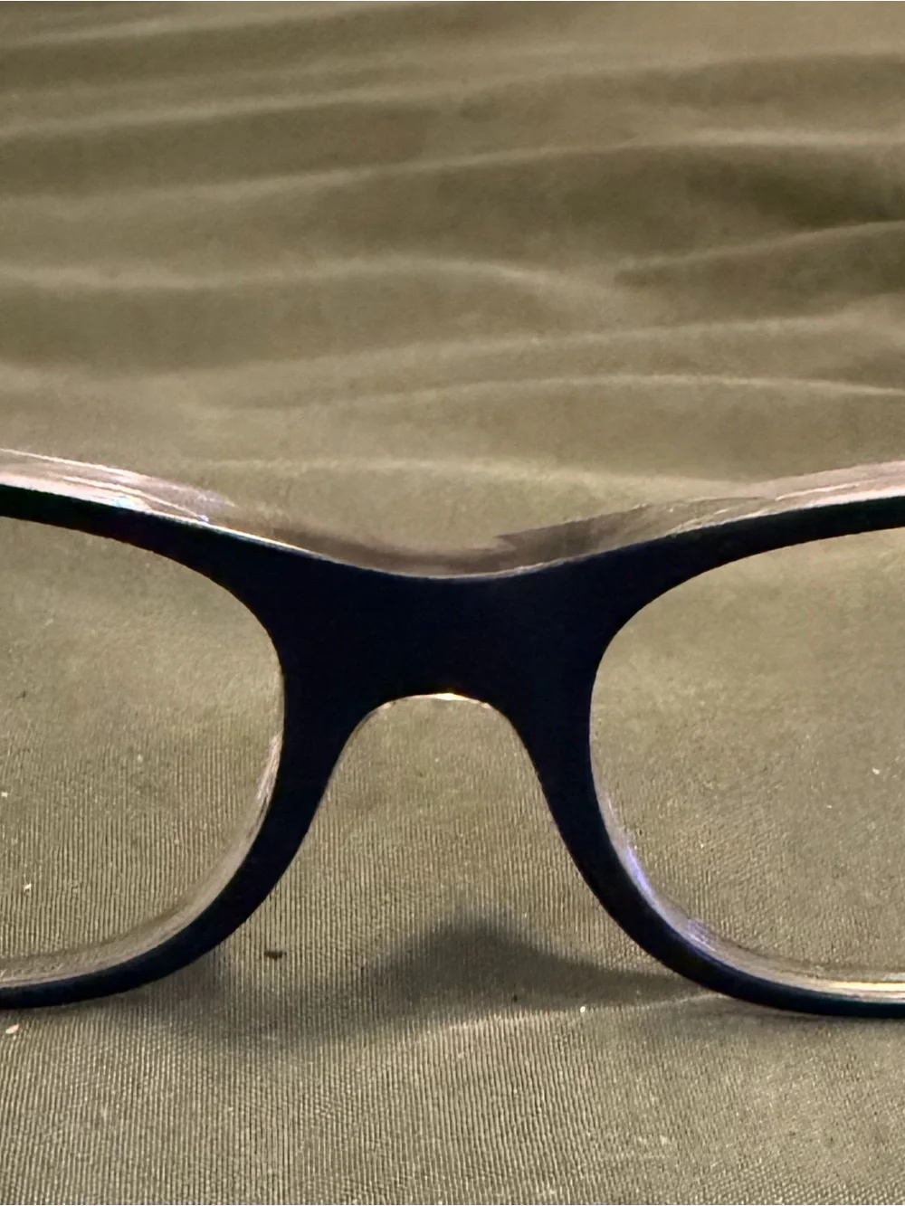 Ray-Ban Women's Blue and Gray Rimmed Eyeglasses